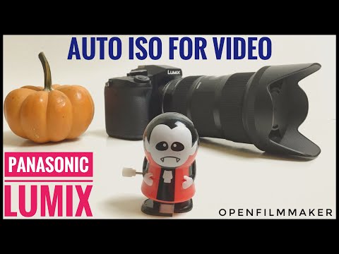 How to enable Auto ISO for Video on Panasonic Cameras